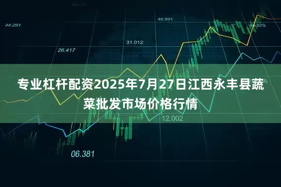 专业杠杆配资2025年7月27日江西永丰县蔬菜批发市场价格行情